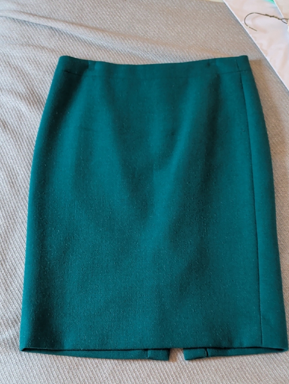 J. Crew Deep Teal Pencil Skirt